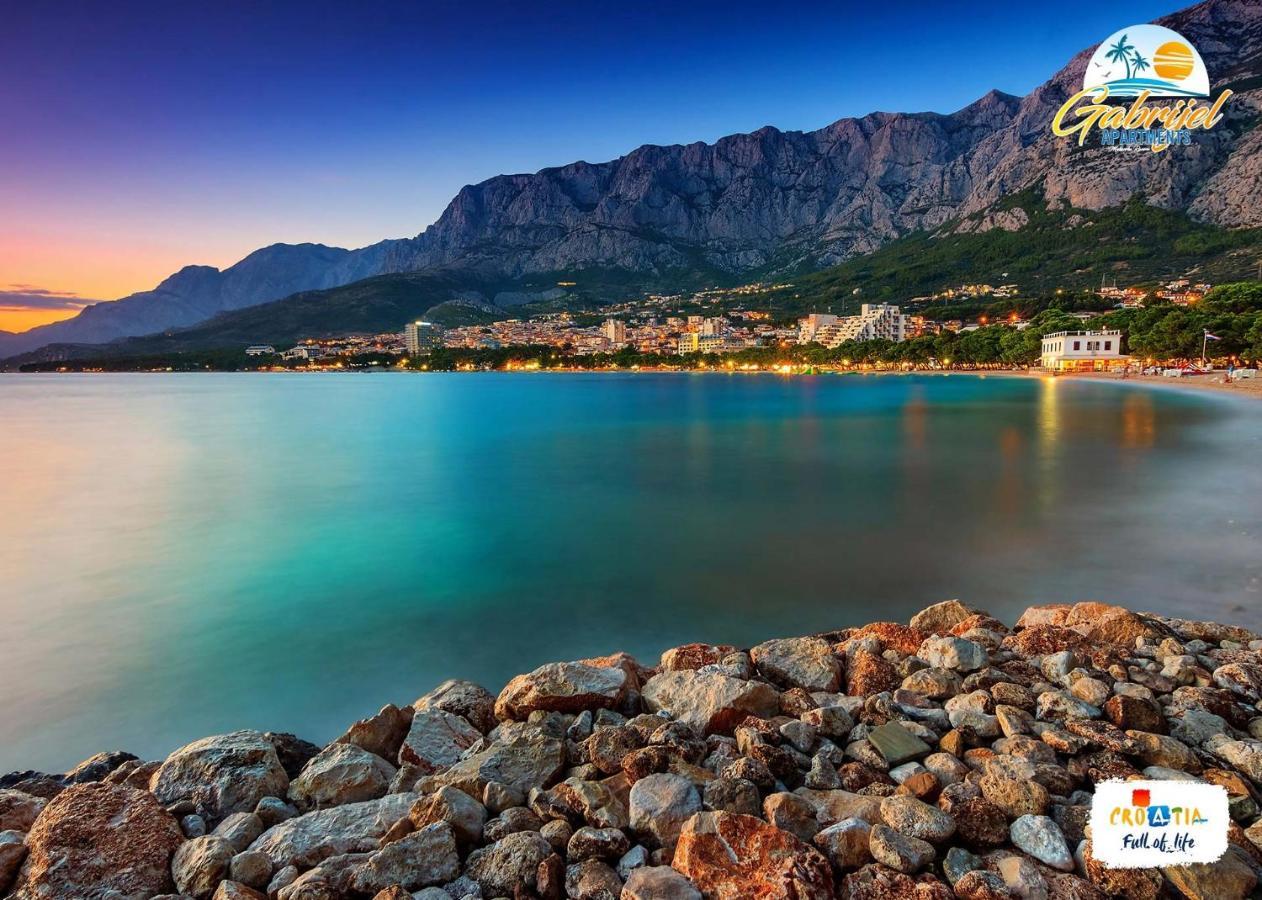 Gabrijel Apartments Makarska 1 Buitenkant foto