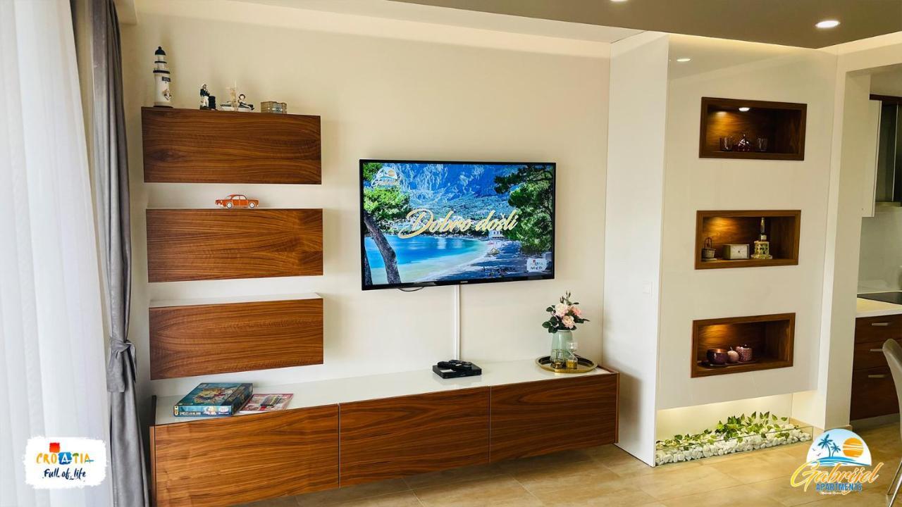 Gabrijel Apartments Makarska 1 Buitenkant foto